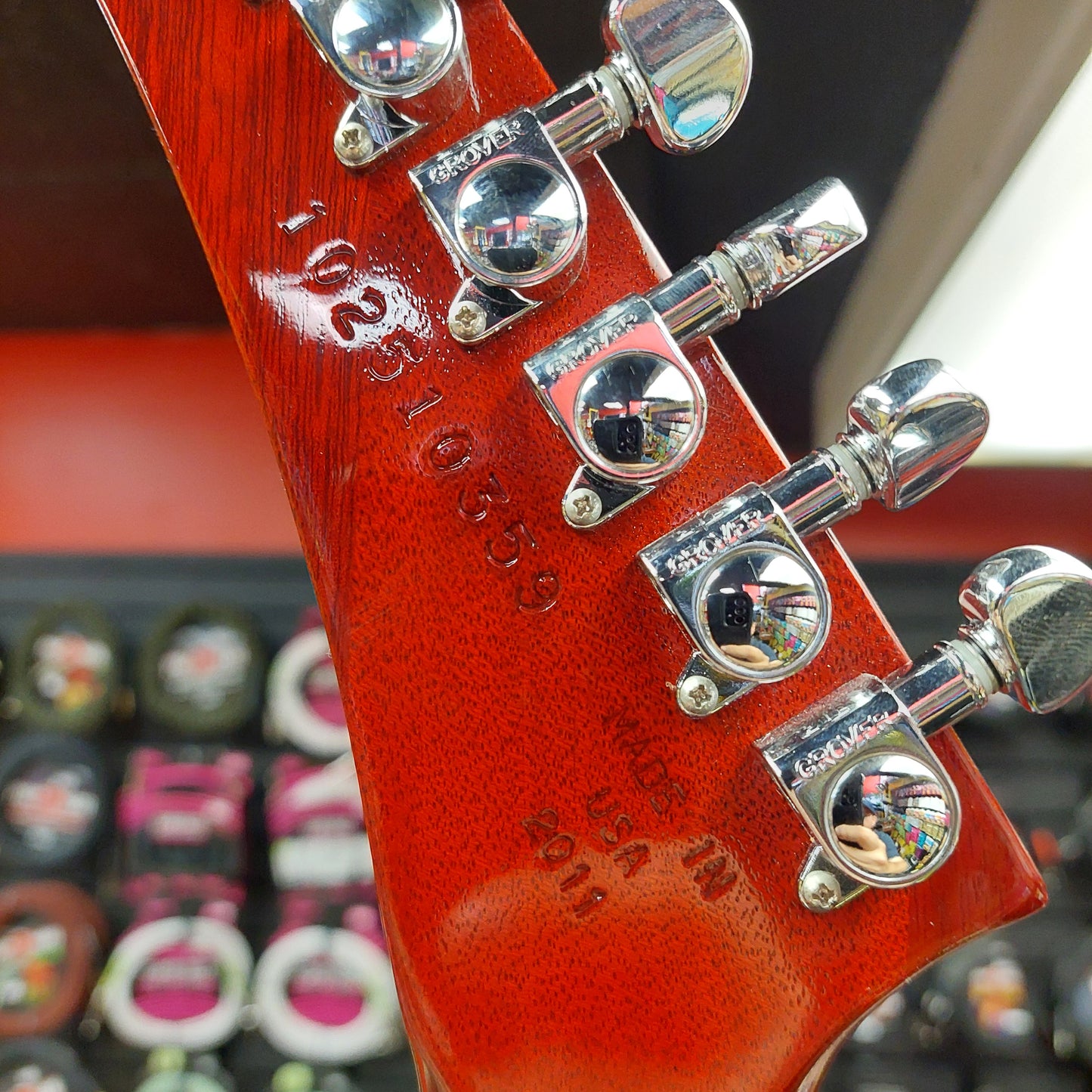 2011 Gibson Explorer Red Transparent Electric Guitar w/ Gibson Hardcase - SN# 102510359