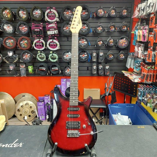 Rogue Rocketeer Electric Guitar - Red Burst (USED)