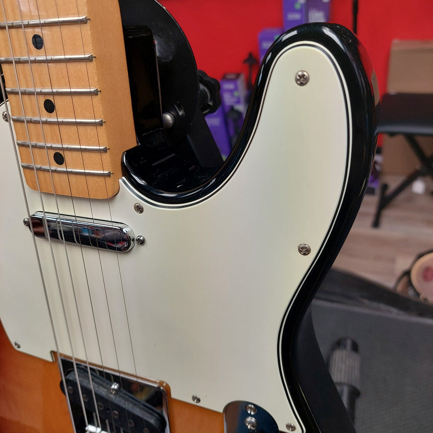 2012 Fender Telecaster Electric Guitar - Sunburst "Made In Mexico" SN# MX12010558