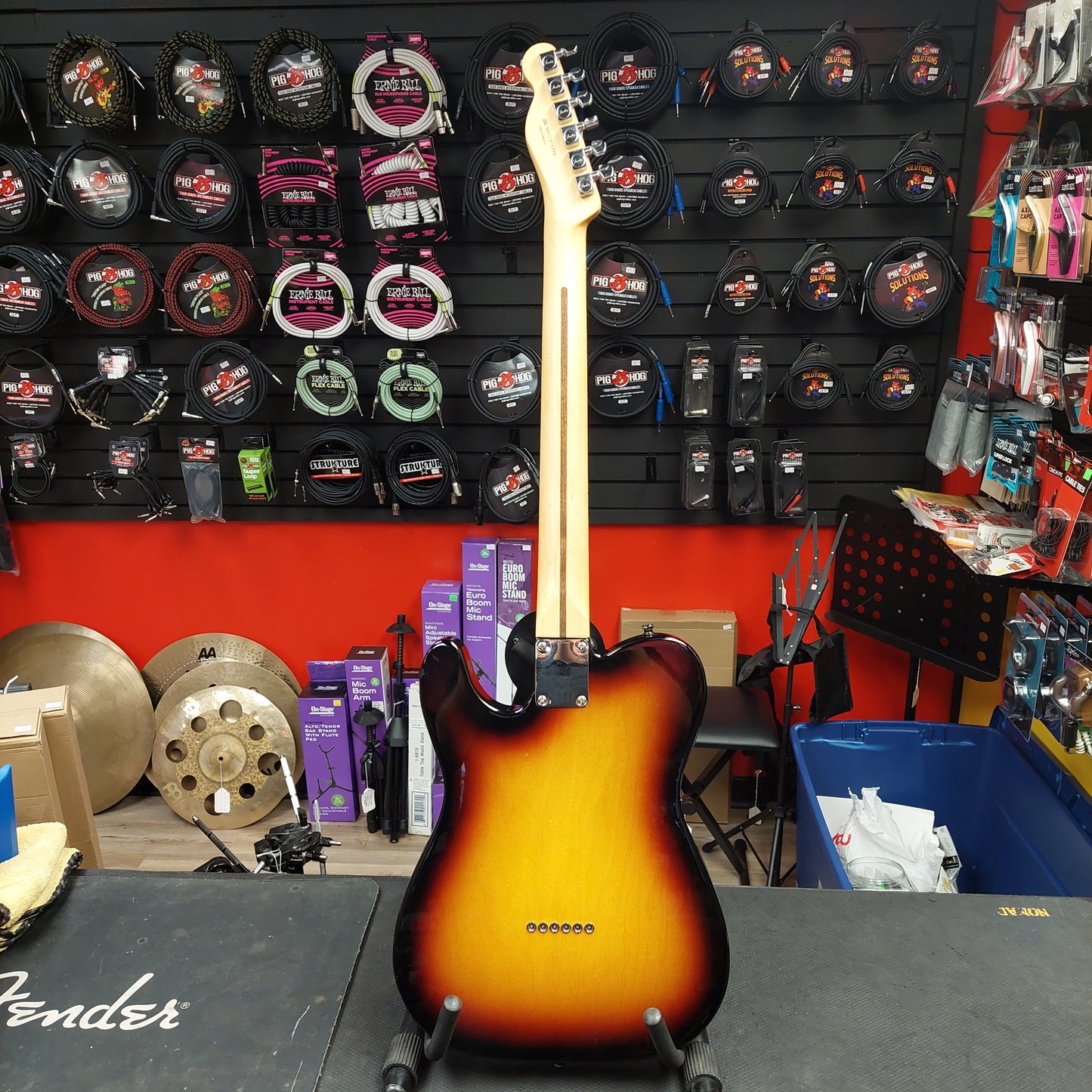 2012 Fender Telecaster Electric Guitar - Sunburst "Made In Mexico" SN# MX12010558