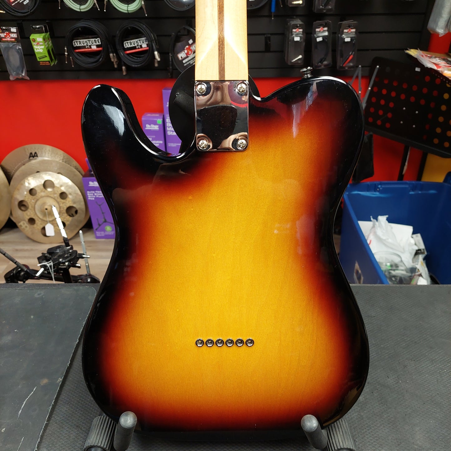 2012 Fender Telecaster Electric Guitar - Sunburst "Made In Mexico" SN# MX12010558