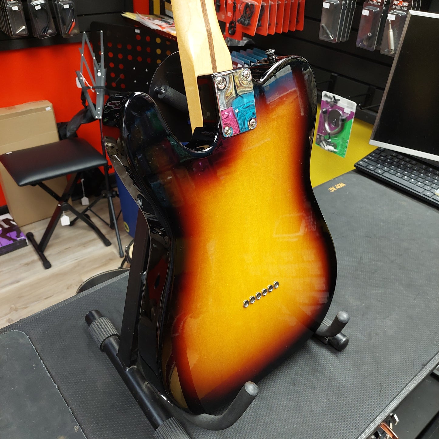 2012 Fender Telecaster Electric Guitar - Sunburst "Made In Mexico" SN# MX12010558