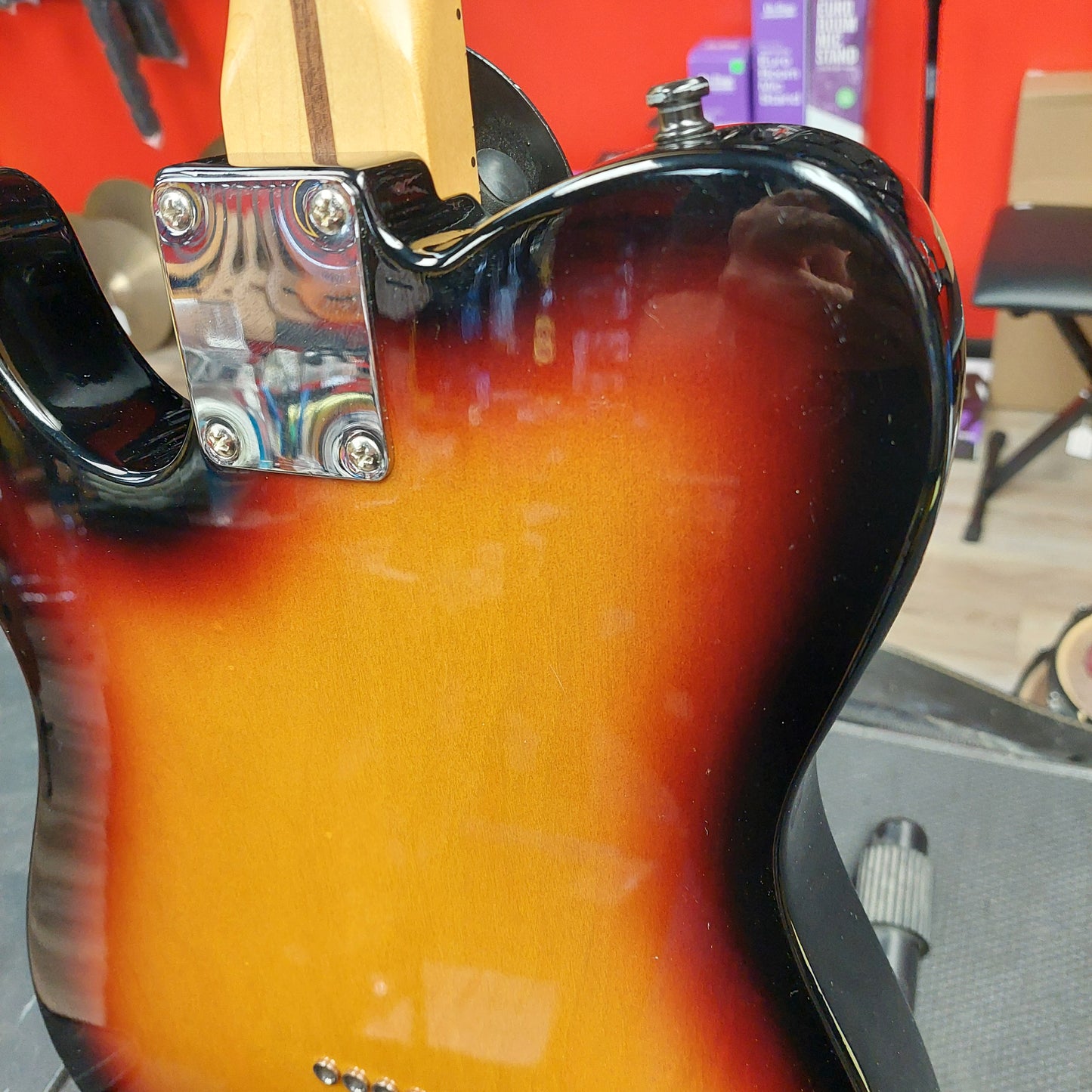 2012 Fender Telecaster Electric Guitar - Sunburst "Made In Mexico" SN# MX12010558