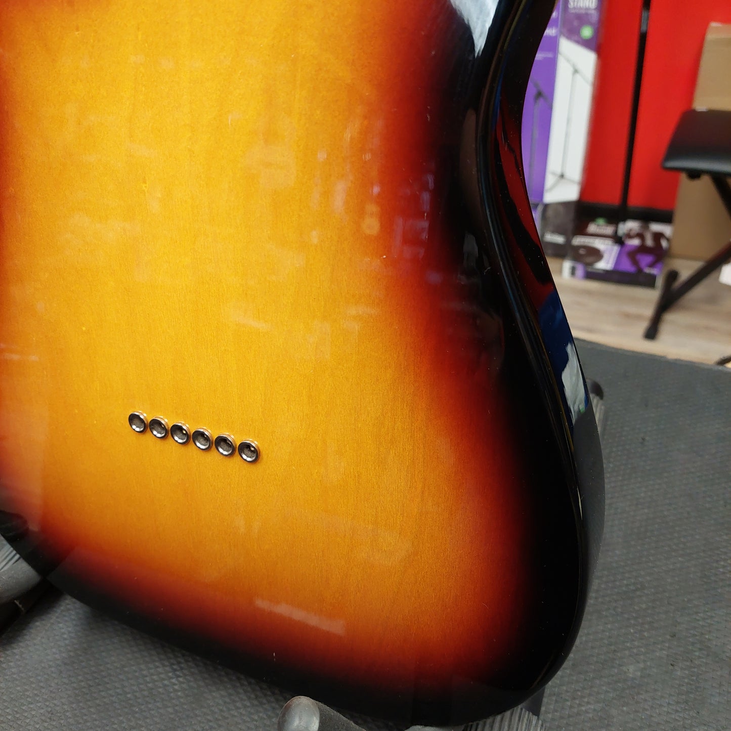 2012 Fender Telecaster Electric Guitar - Sunburst "Made In Mexico" SN# MX12010558