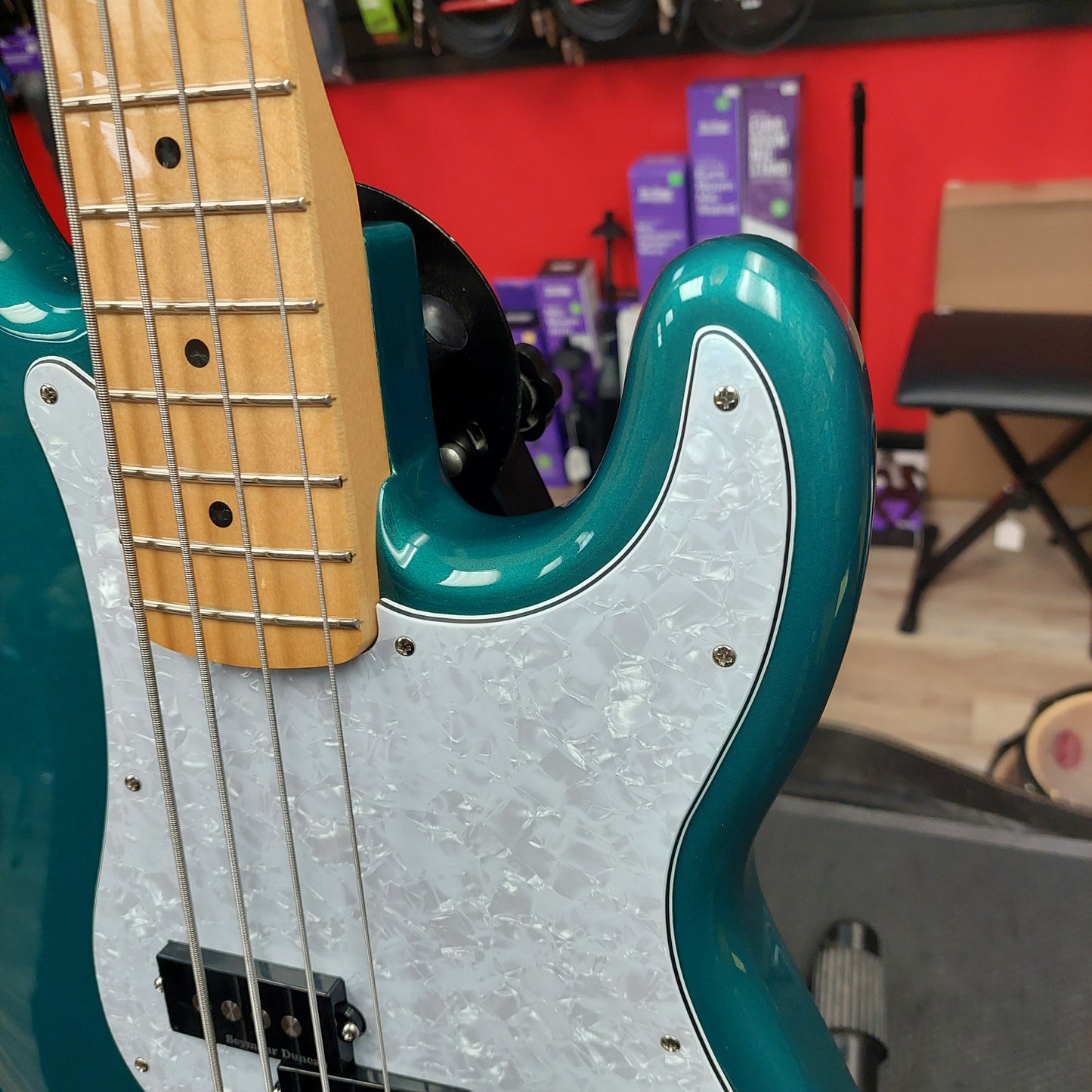 2022 Fender 4-String Precision Bass - Tidepool Finish "Made In Mexico" SN# MX22067205
