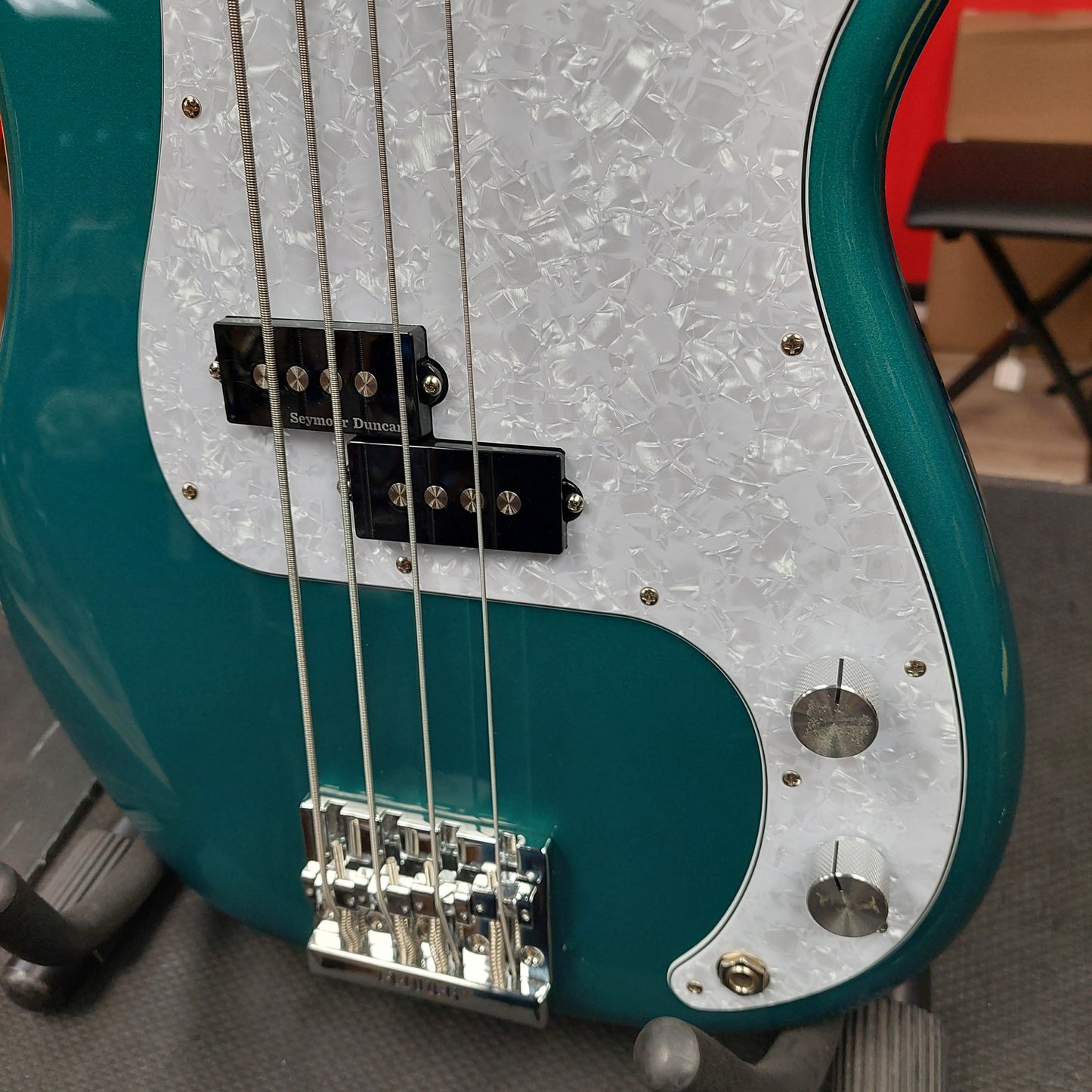 2022 Fender 4-String Precision Bass - Tidepool Finish "Made In Mexico" SN# MX22067205