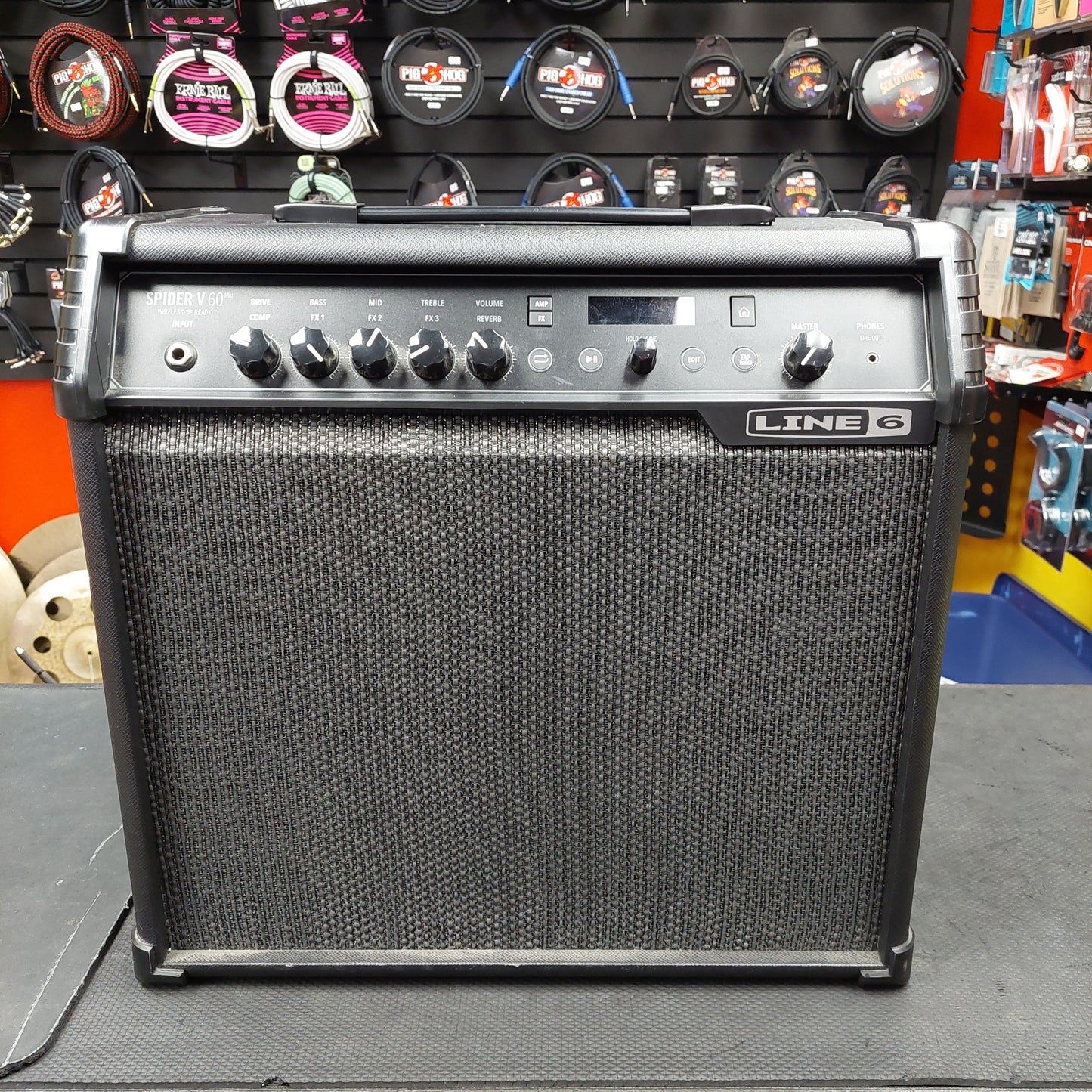 LINE 6 Spider V 60 GUITAR AMPLIFIER SN# 21S6C1M7235002431