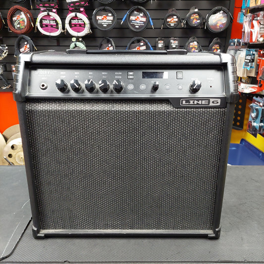 LINE 6 Spider V 60 GUITAR AMPLIFIER SN# 21S6C1M7235002431