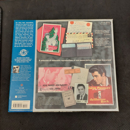 Elvis Treasures by Robert Gordon w/ Audio CD - Hardcover Book (USED)
