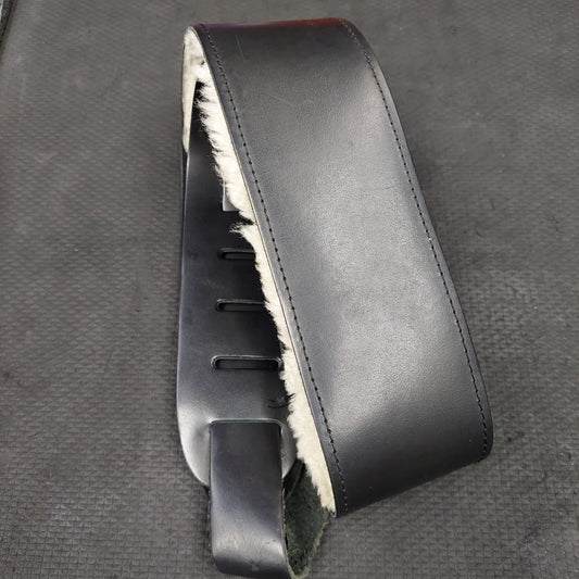 Black Faux Guitar Strap (USED)
