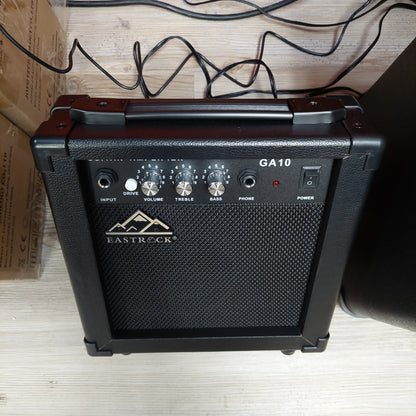 EASTROCK GA10 Guitar Amplifier 10 Watt - Black