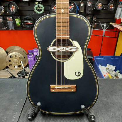 2021 Gretsch G9520E-BLK Gin Rickey Parlor Acoustic/Electric Guitar - SN# IWA2181290