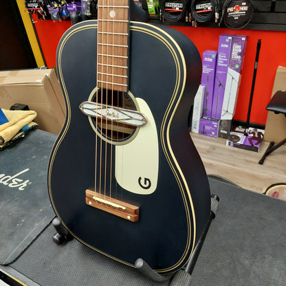 2021 Gretsch G9520E-BLK Gin Rickey Parlor Acoustic/Electric Guitar - SN# IWA2181290