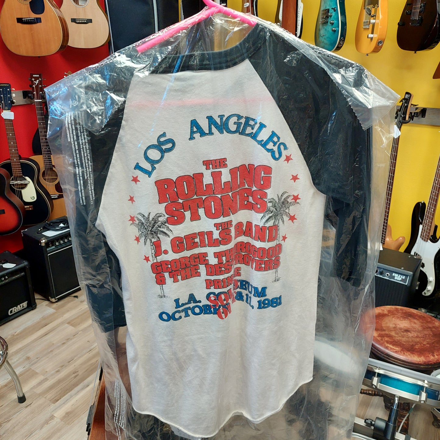 Vintage Rolling Stones Baseball Tee - M - The Knits (USED)
