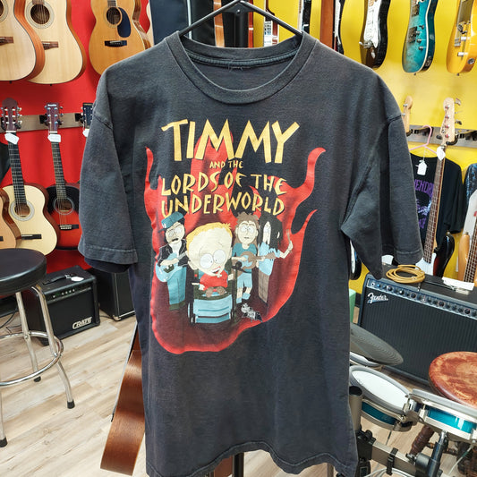 Vintage South Park Timmy & the Lords of the Underground Tee Shirt - Black- No Tag - XL (USED)