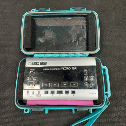 BOSS Micro BR Digital Recorder w/ Case & Memory Card SN# AV14894 (USED)