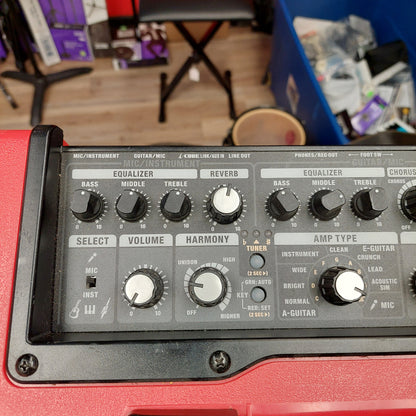 Boss Cube Street II Guitar Amplifier - RED - SN# (21) Z7M1571 (USED)