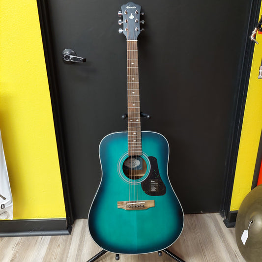Mantic AG-370GR Grand Auditorium Acoustic Guitar - Green w/ Gig Bag
