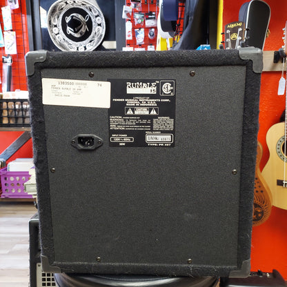 2000's Fender Rumble 15 Bass Amplifier (USED) SN# IA04G43878
