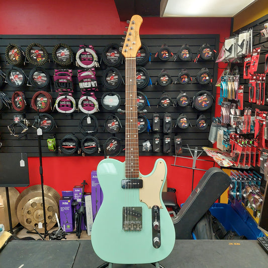 Stagg Telecaster Electric Guitar - Surf Green (USED)
