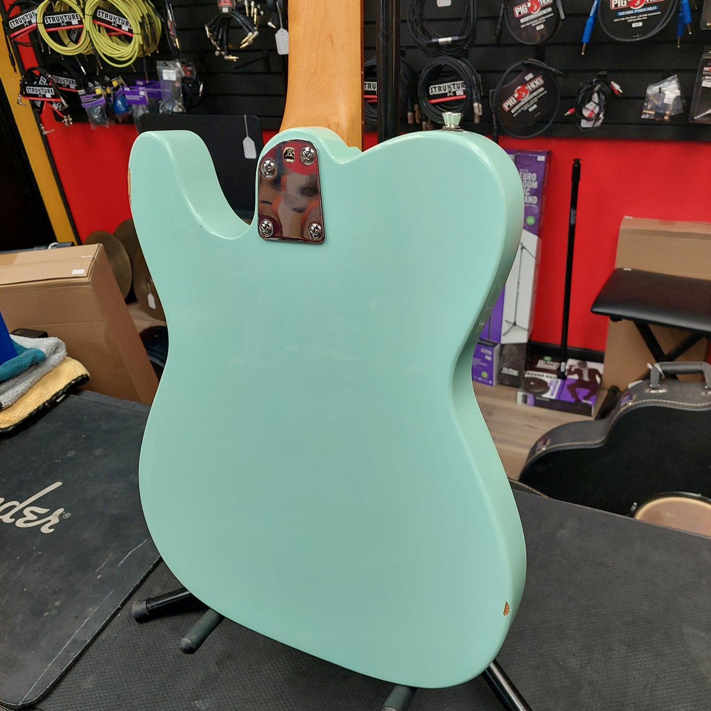 Stagg Telecaster Electric Guitar - Surf Green (USED)