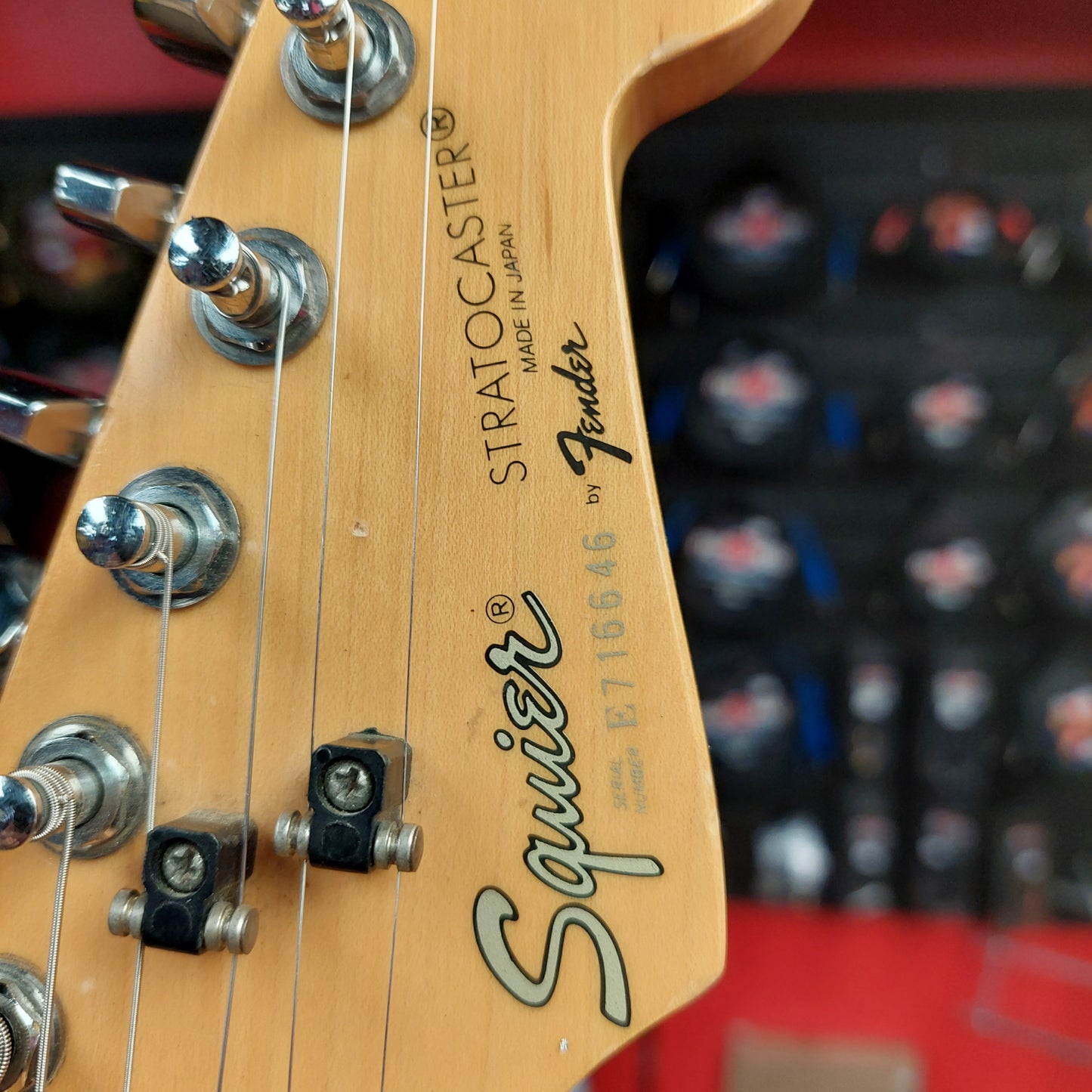 1987 Squier E Series Stratocaster - Sunburst Finish "Made In Japan" SN# 716646