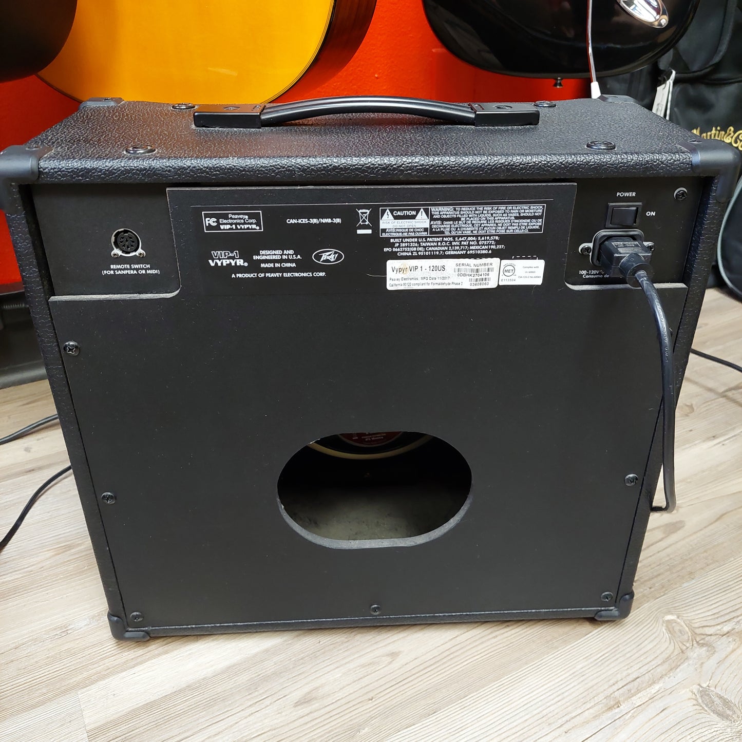 PEAVEY VYPYR VIP-1 GUITAR AMPLIFIER (USED) SN# 0DBHK2704106