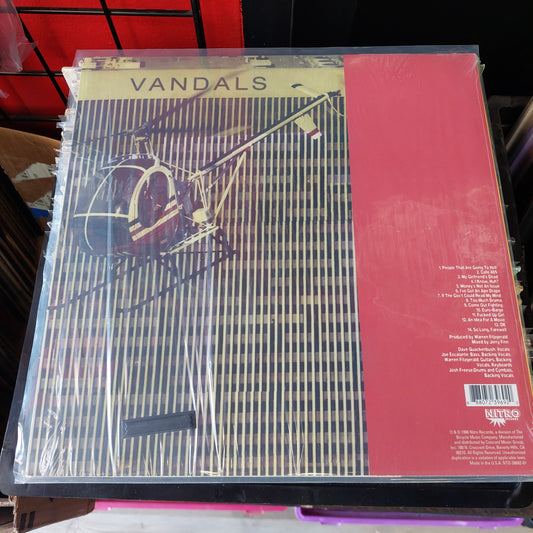 Hitler Bad, Vandals Good - The Vandals LP (USED) "Green Vinyl"