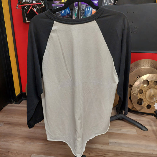 Vintage Midtown New Jersey Long Sleeve Tee - White/Black - Large (USED)
