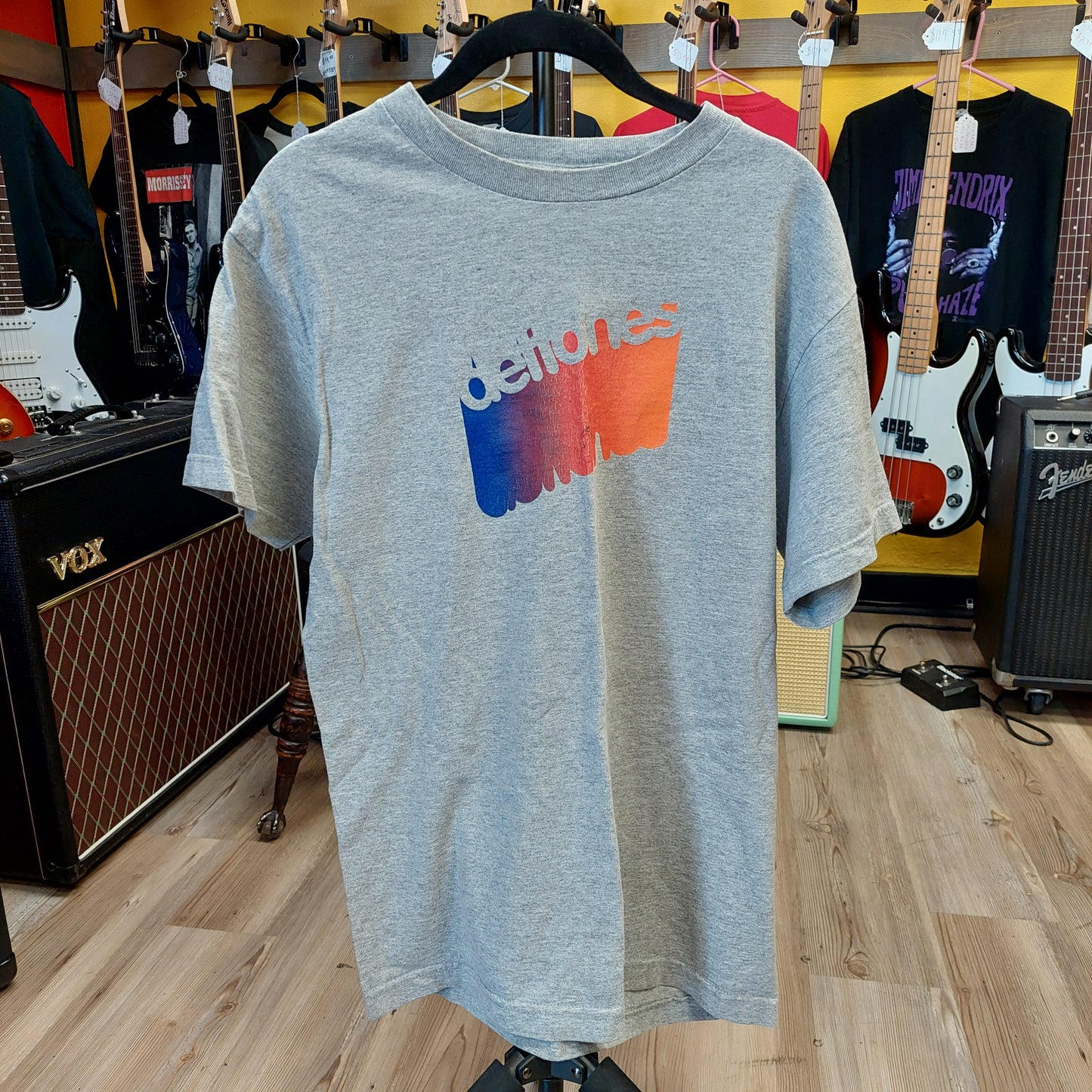 Vintage 90's Deftones Tee - Gray - Medium (USED)