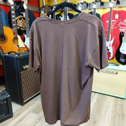 Thrice We'll Raise An Empire From The Bottom Of The Sea Tee- Brown - XL (USED)