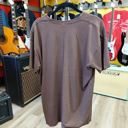 Thrice We'll Raise An Empire From The Bottom Of The Sea Tee- Brown - XL (USED)