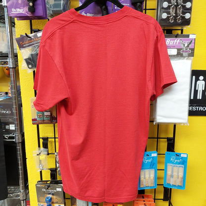 Vintage Deftones Skull Men's Tee - Red - Medium (USED)