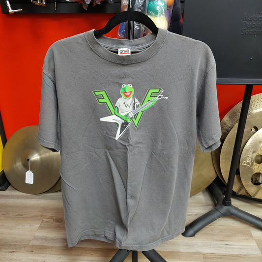 Vintage Weezer Kermit The From Tee- Gray - Medium (USED)