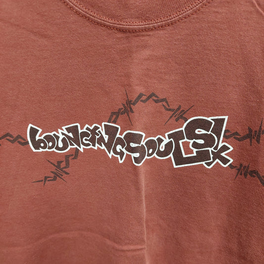 Vintage Bouncing Souls Tee - Maroon - Medium (USED)