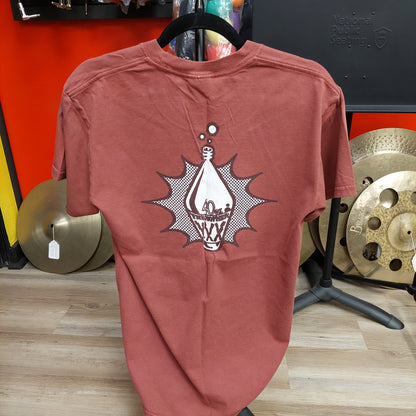 Vintage Bouncing Souls Tee - Maroon - Medium (USED)