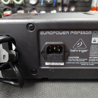 Behringer EUROPOWER PMP550M 5-Channel Powered Mixer (USED) SN# S181100687AJV