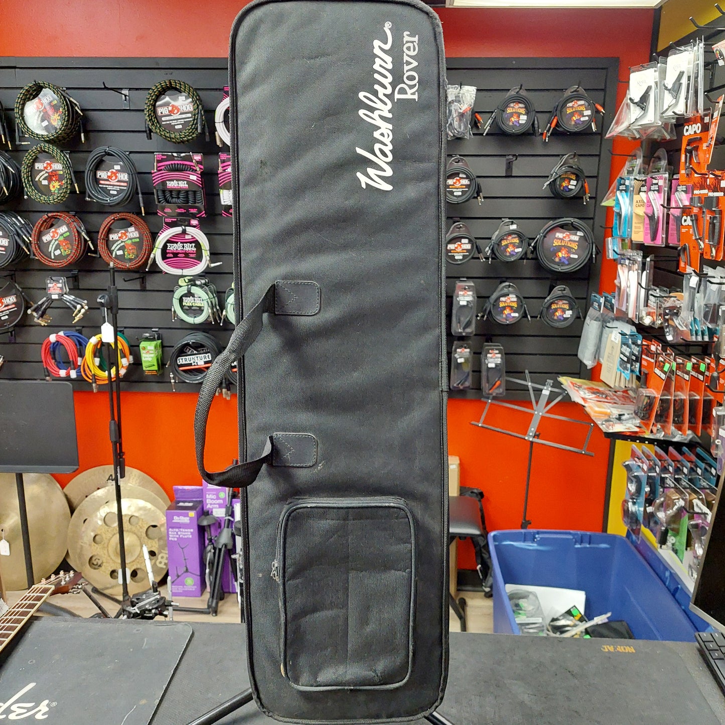 Washburn Rover R010 Travel Guitar w/ Case (USED)