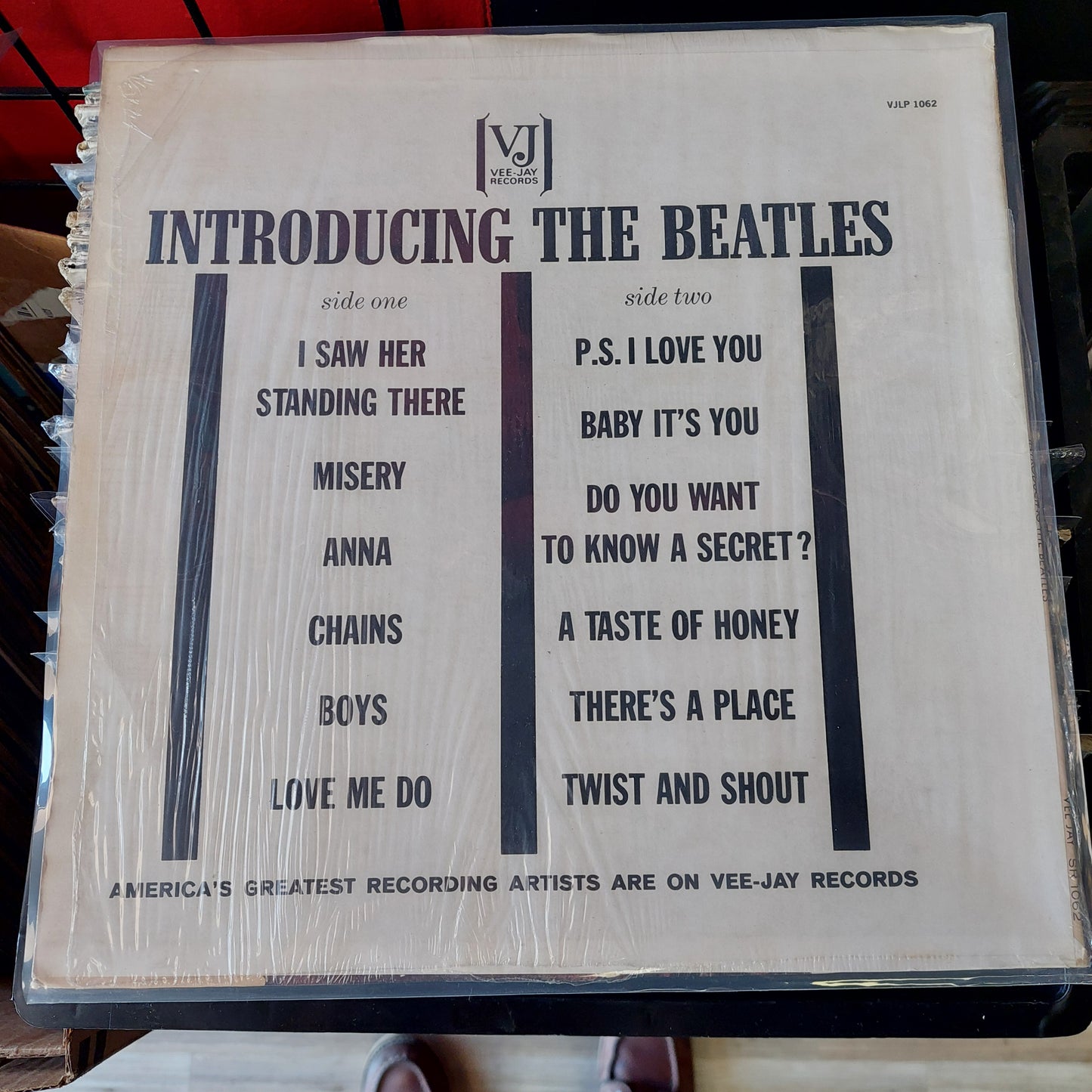 The Beatles - Introducing... The Beatles LP (USED)