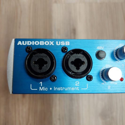 Presonus AudioBox USB 24-bit/48k Recording Interface w/ Manual (USED) SN# U20B082759
