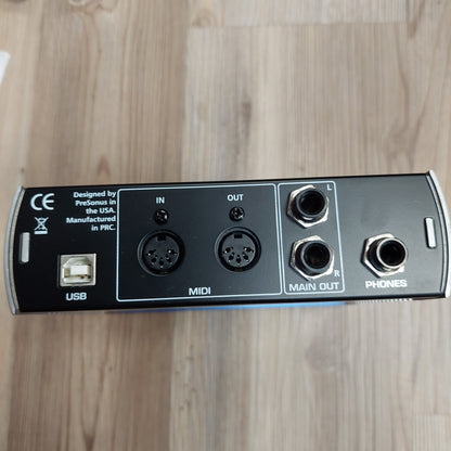 Presonus AudioBox USB 24-bit/48k Recording Interface w/ Manual (USED) SN# U20B082759