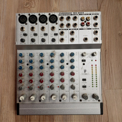 BEHRINGER EURORACK MX802A Compact Mixer (USED) "No Power Supply"