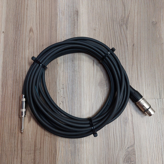 Proformance Microphone Cable XLR Female to 1/4 Male (USED)