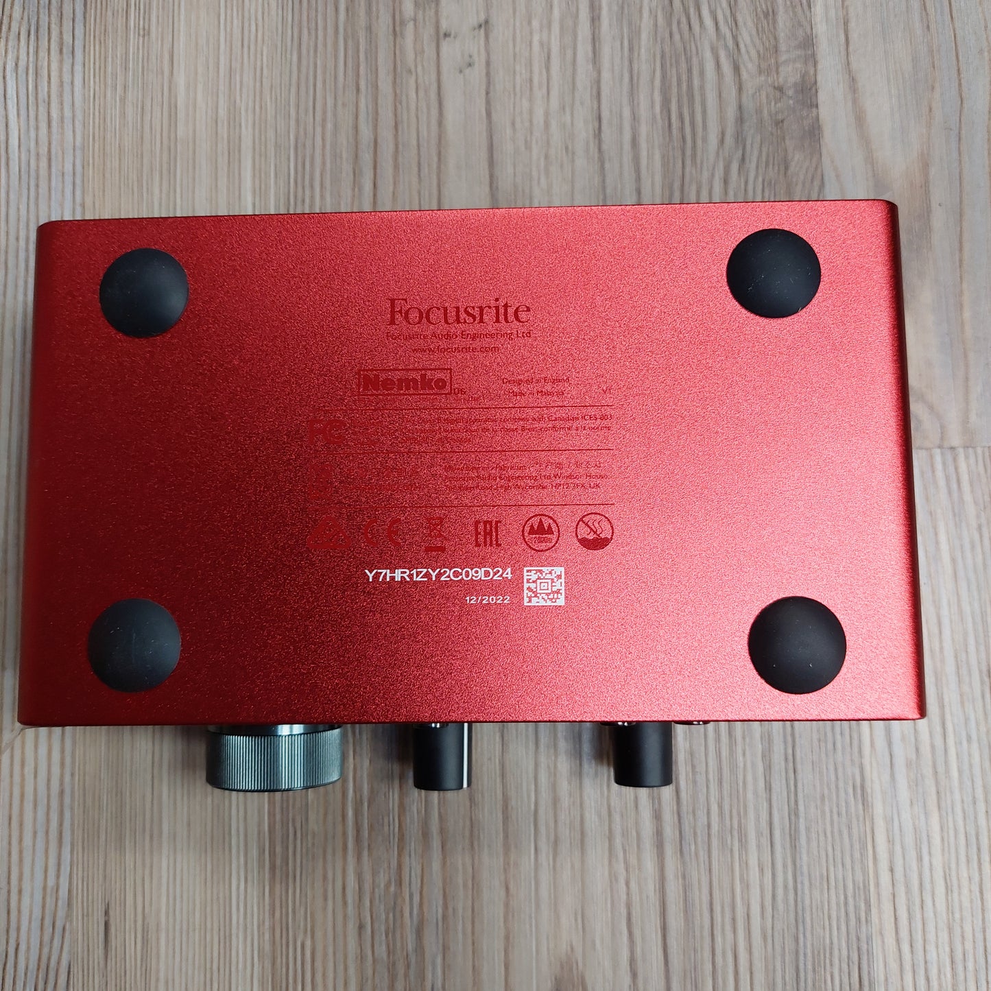 Focusrite Scarlett Solo 3th Gen (USED) "No Software 90-Day Warranty" SN# Y7HR1ZY2C09D24