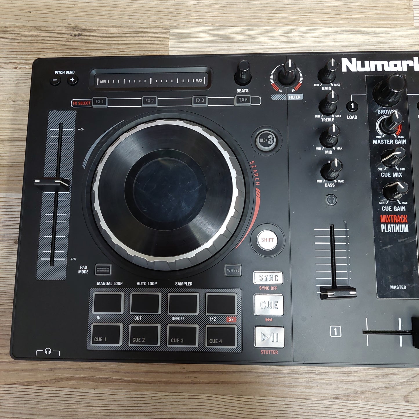 Numark Mixtrack Platinum Controller (USED) SN# (21)N31907191854255