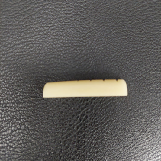 Acoustic Guitar Nut 43mm, 1 11/16 - Unbleached Bone