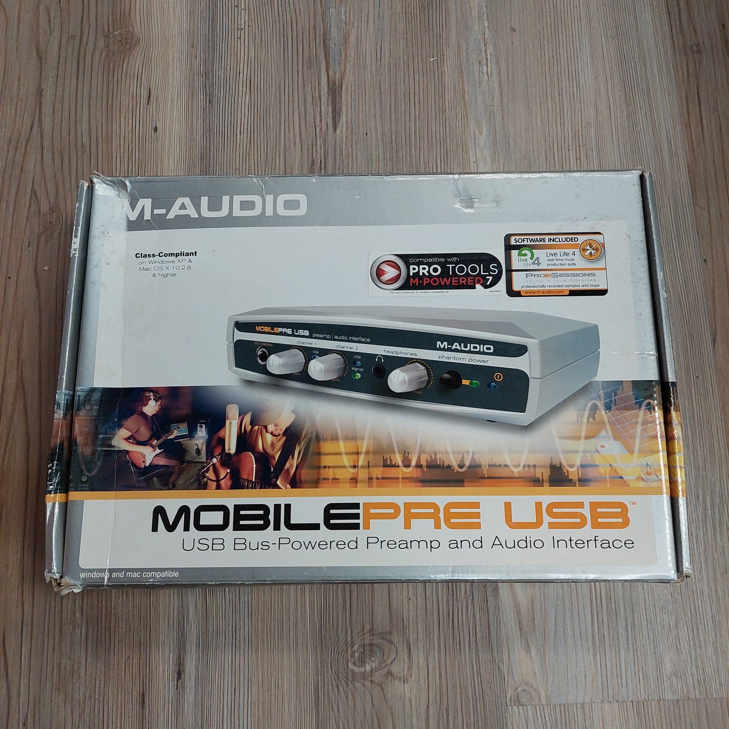 M-AUDIO MOBILEPRE USB Bus-Powered Preamp & Audio Interface (USED)