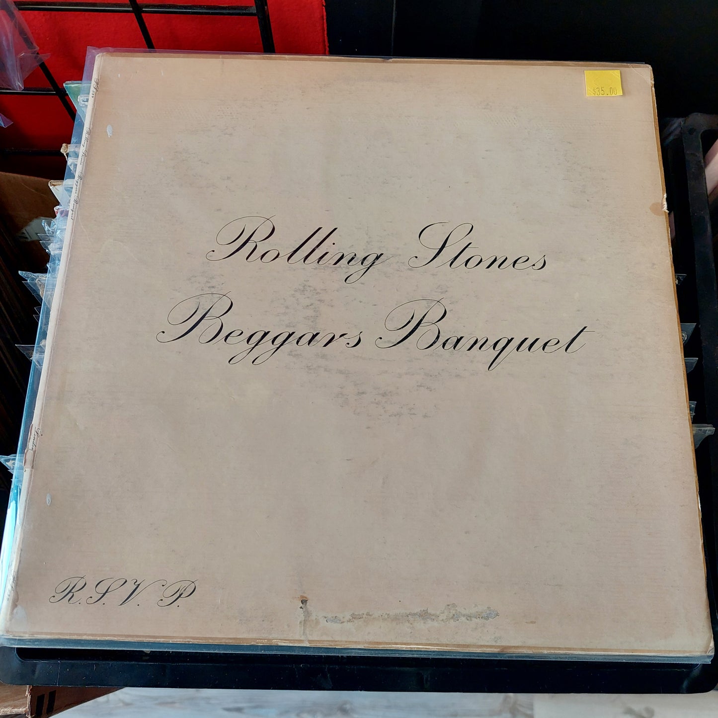 Rolling Stones Beggars Banquet LP (USED)