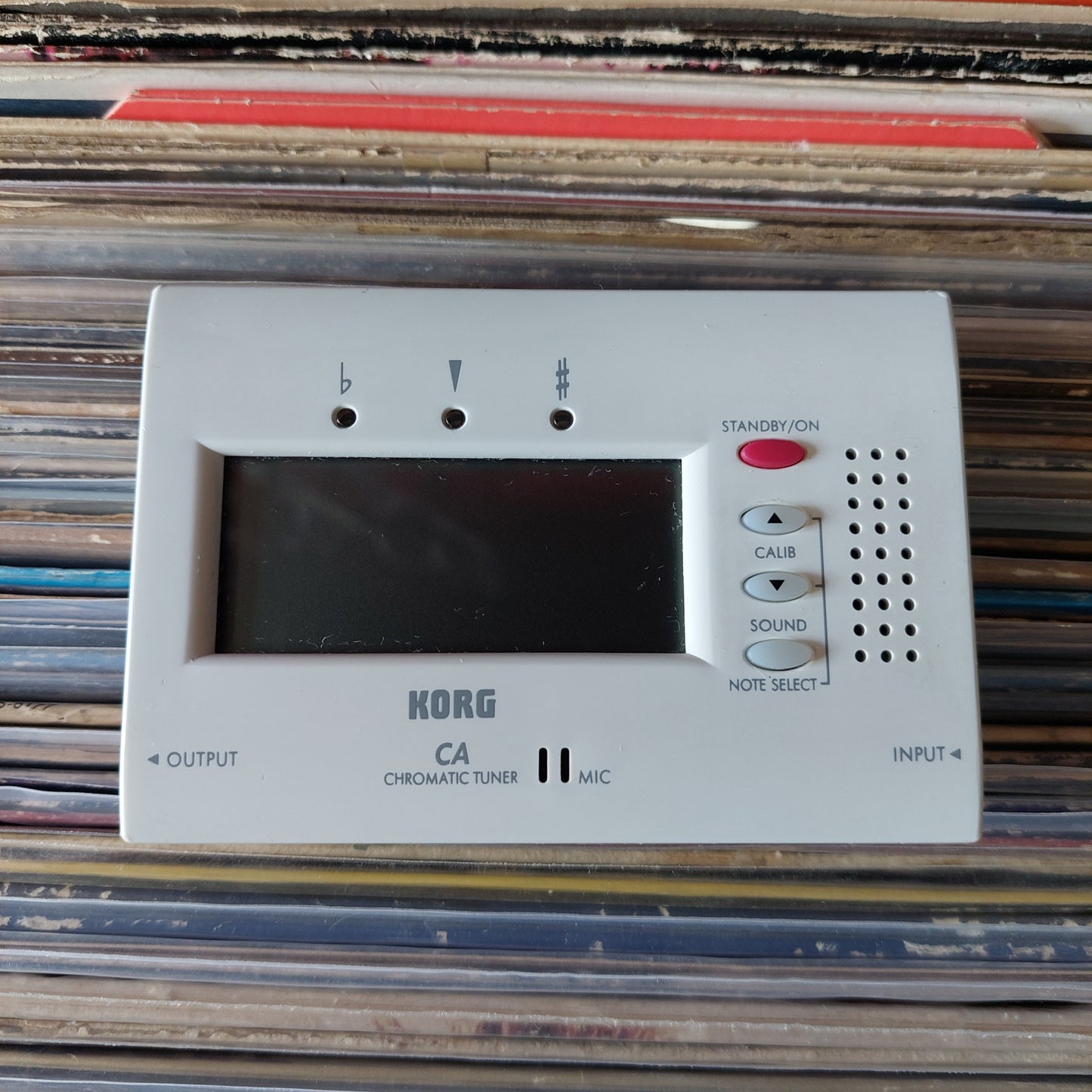KORG CA Chromatic Tuner - White (USED)