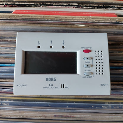 KORG CA Chromatic Tuner - White (USED)